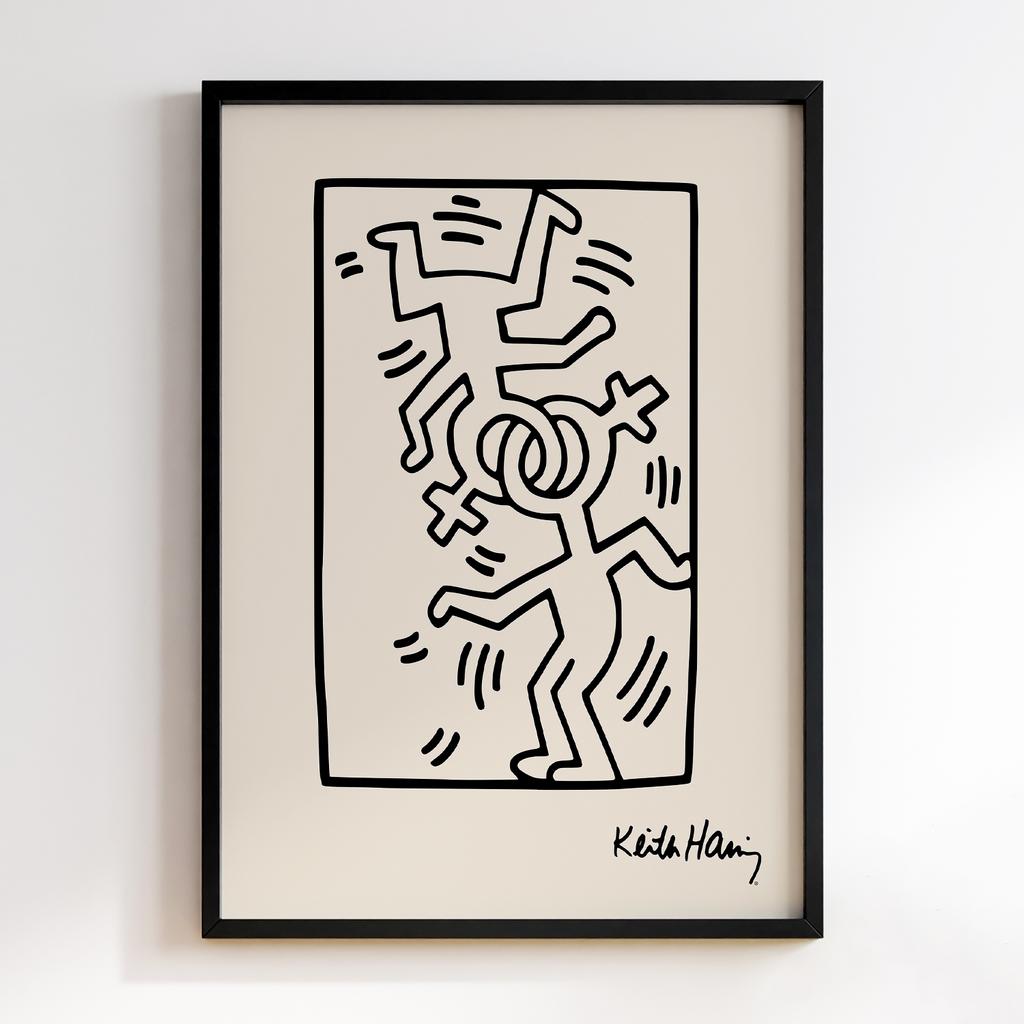 Постер Кіт Харінг (Keith Haring) KG87