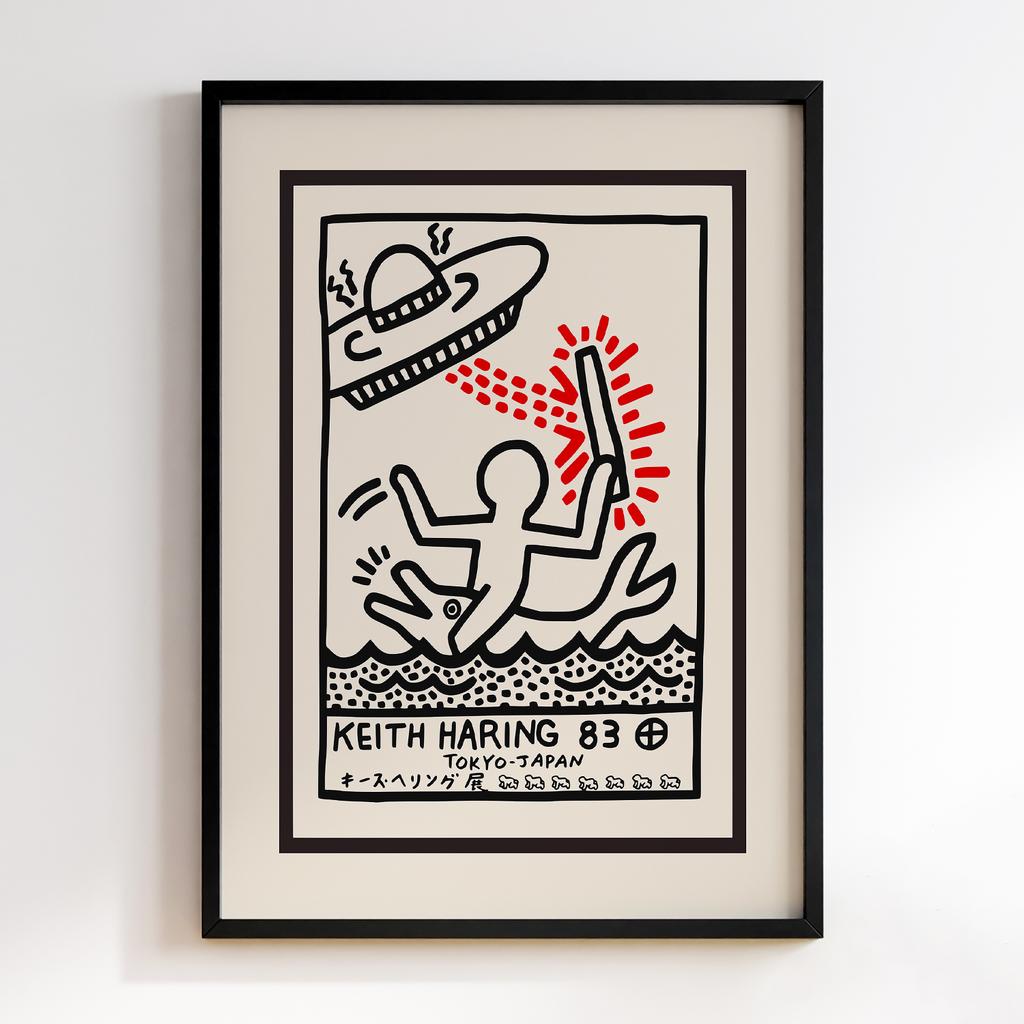 Постер Кіт Харінг (Keith Haring) KG90