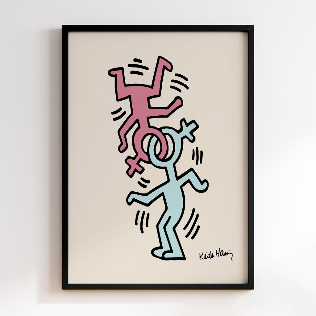 Постер Кіт Харінг (Keith Haring) KG95