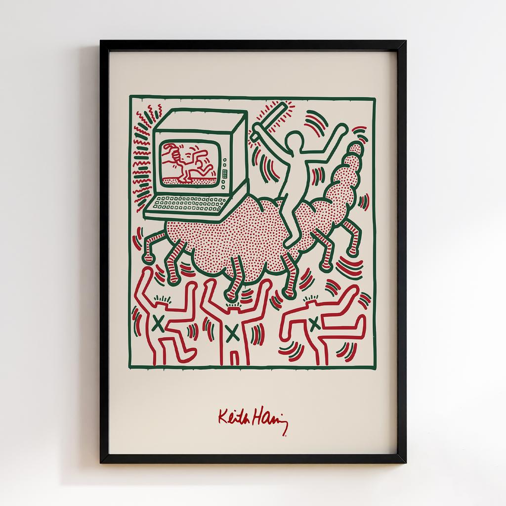Постер Кіт Харінг (Keith Haring) KG96