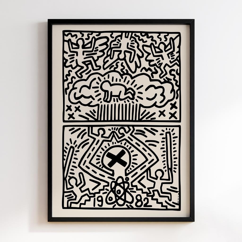 Постер Кіт Харінг (Keith Haring) KG102