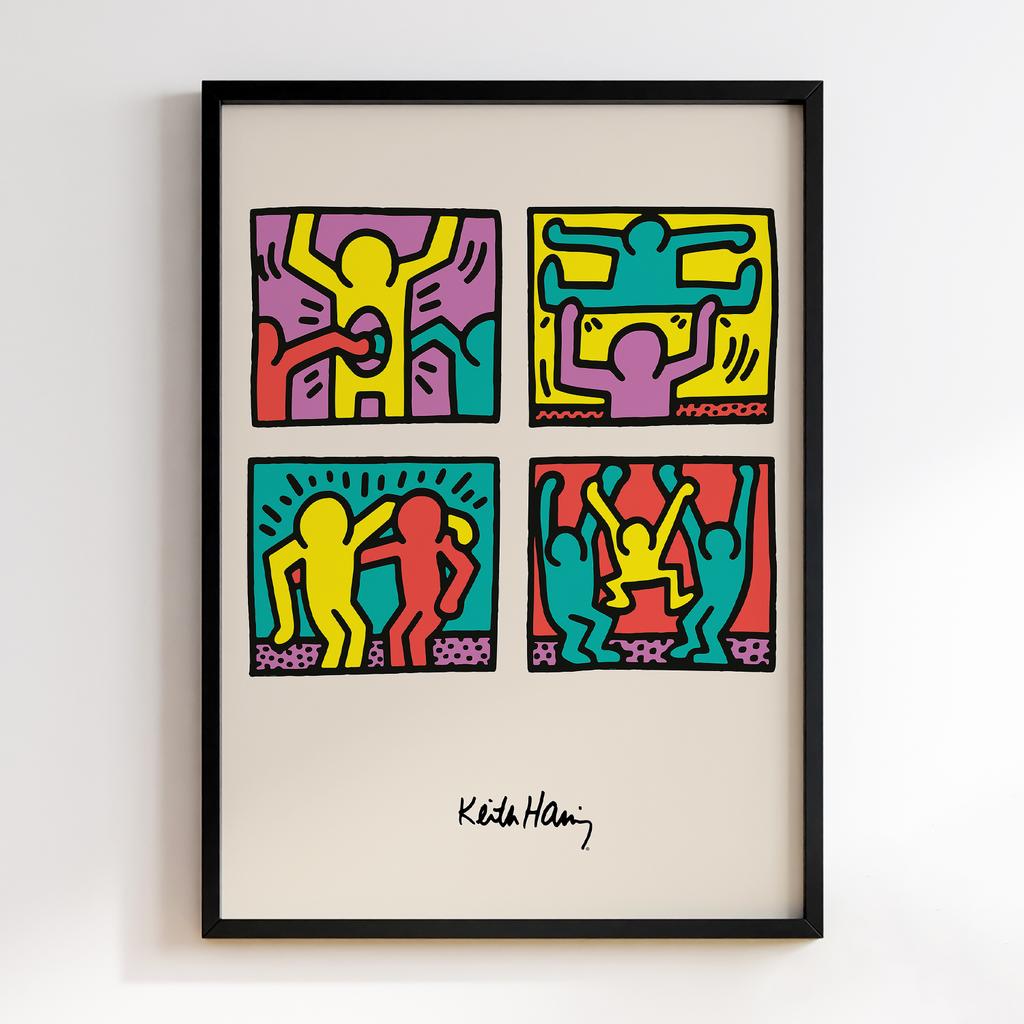 Постер Кіт Харінг (Keith Haring) KG107