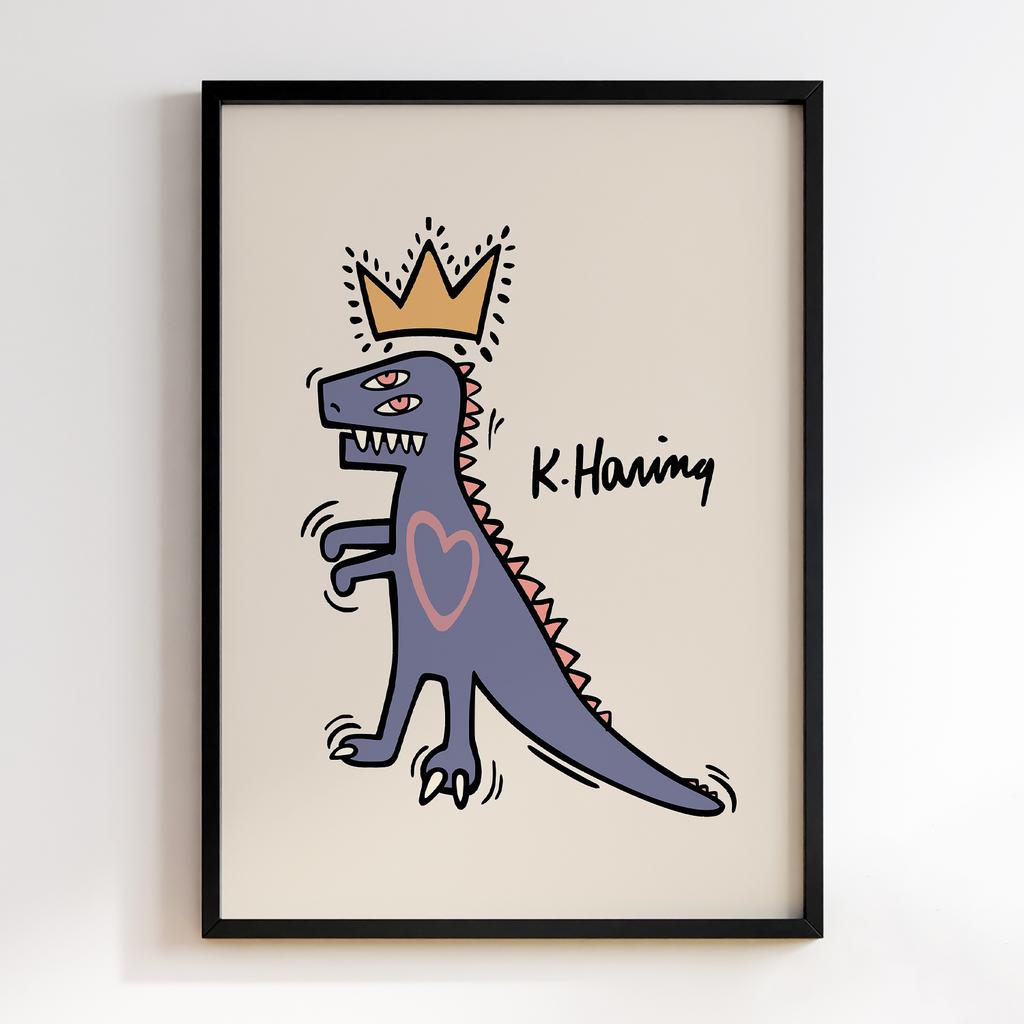 Постер Кіт Харінг (Keith Haring) KG112