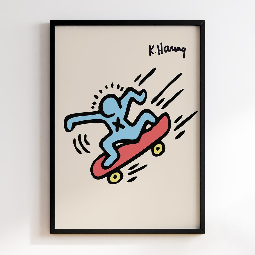 Постер Кіт Харінг (Keith Haring) KG115