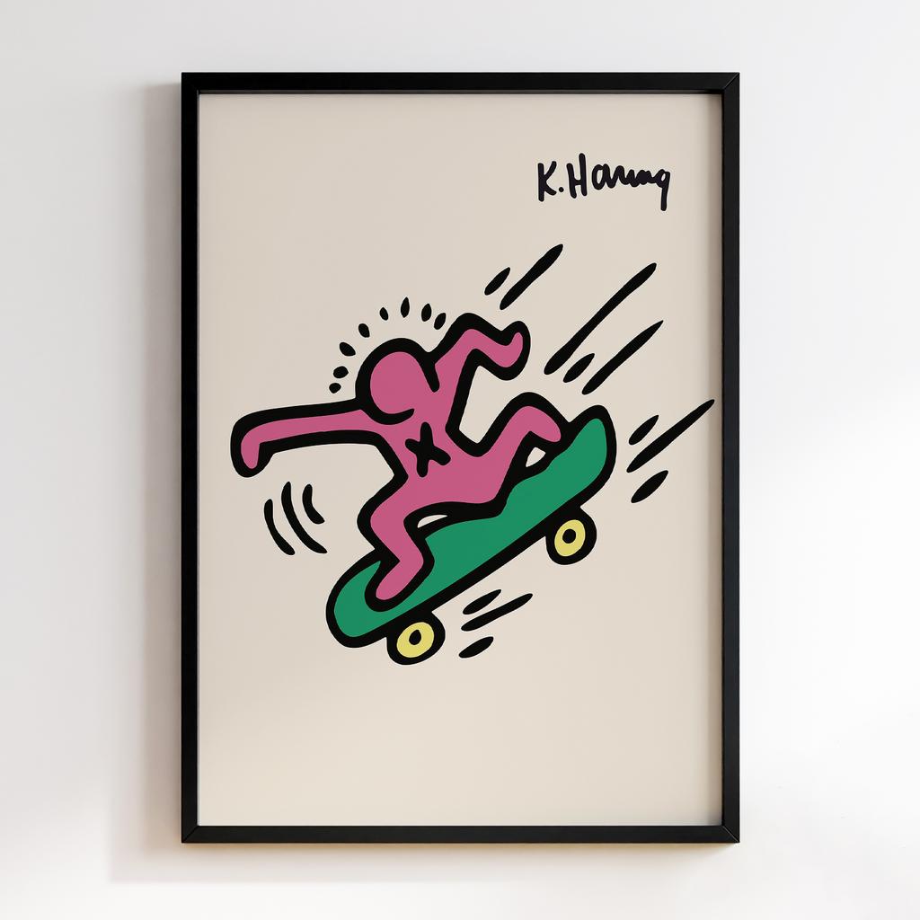 Постер Кіт Харінг (Keith Haring) KG117