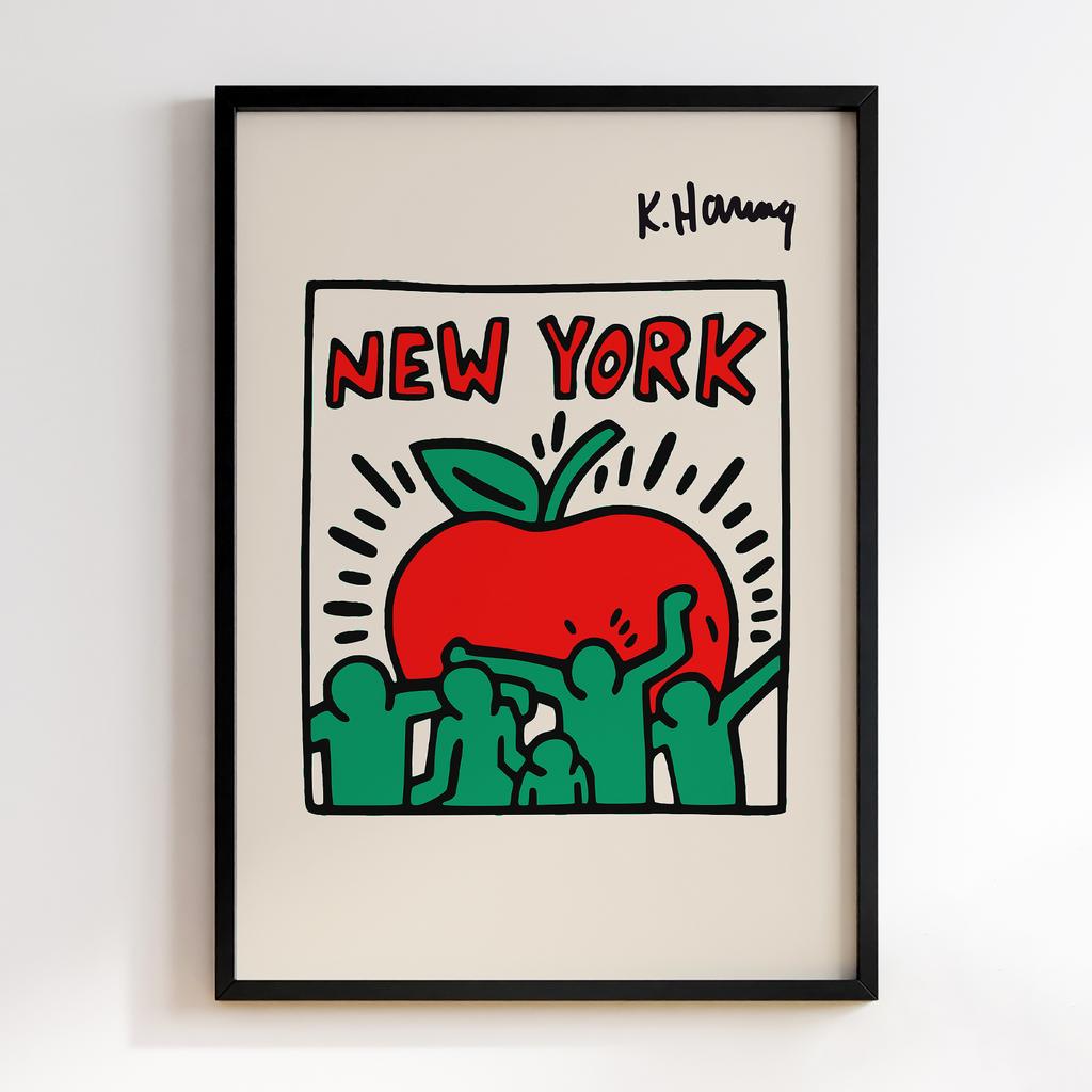 Постер Кіт Харінг (Keith Haring) KG119