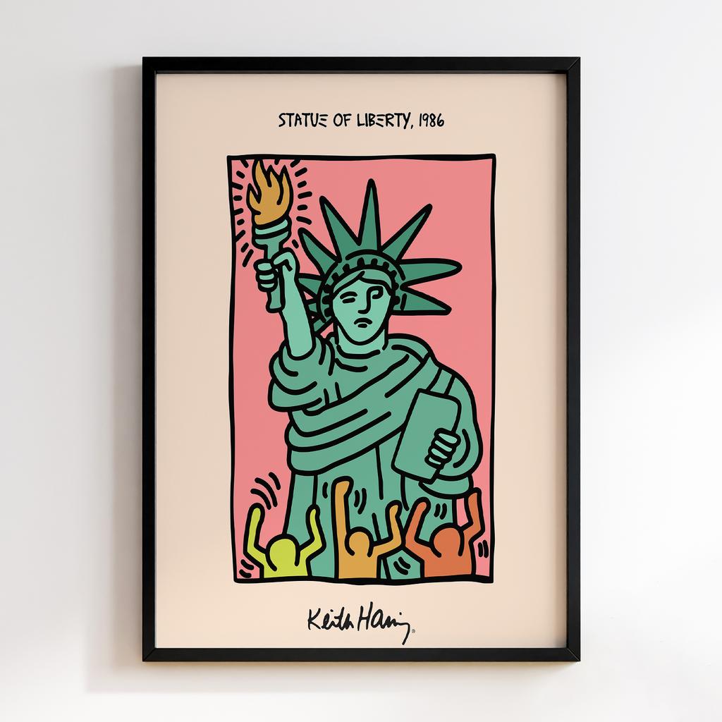 Постер Кіт Харінг (Keith Haring) KG134