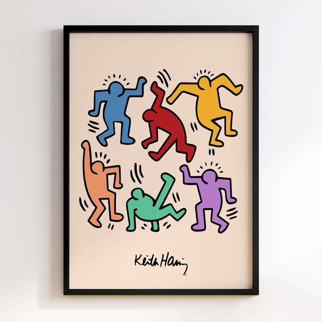 Постер Кіт Харінг (Keith Haring) KG136