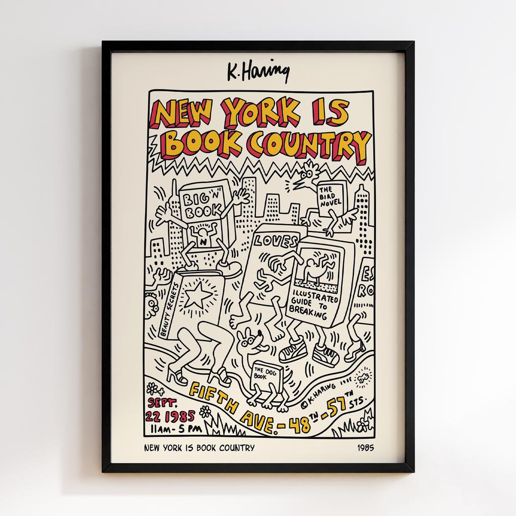 Постер Кіт Харінг (Keith Haring) KG137