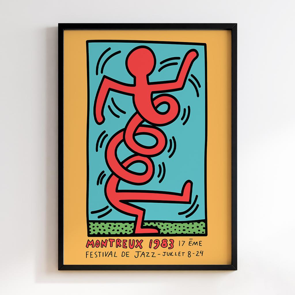 Постер Кіт Харінг (Keith Haring) KG138
