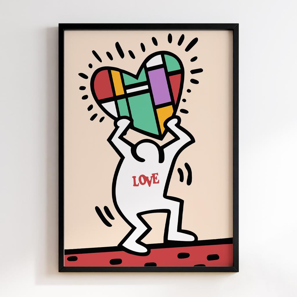 Постер Кіт Харінг (Keith Haring) KG139