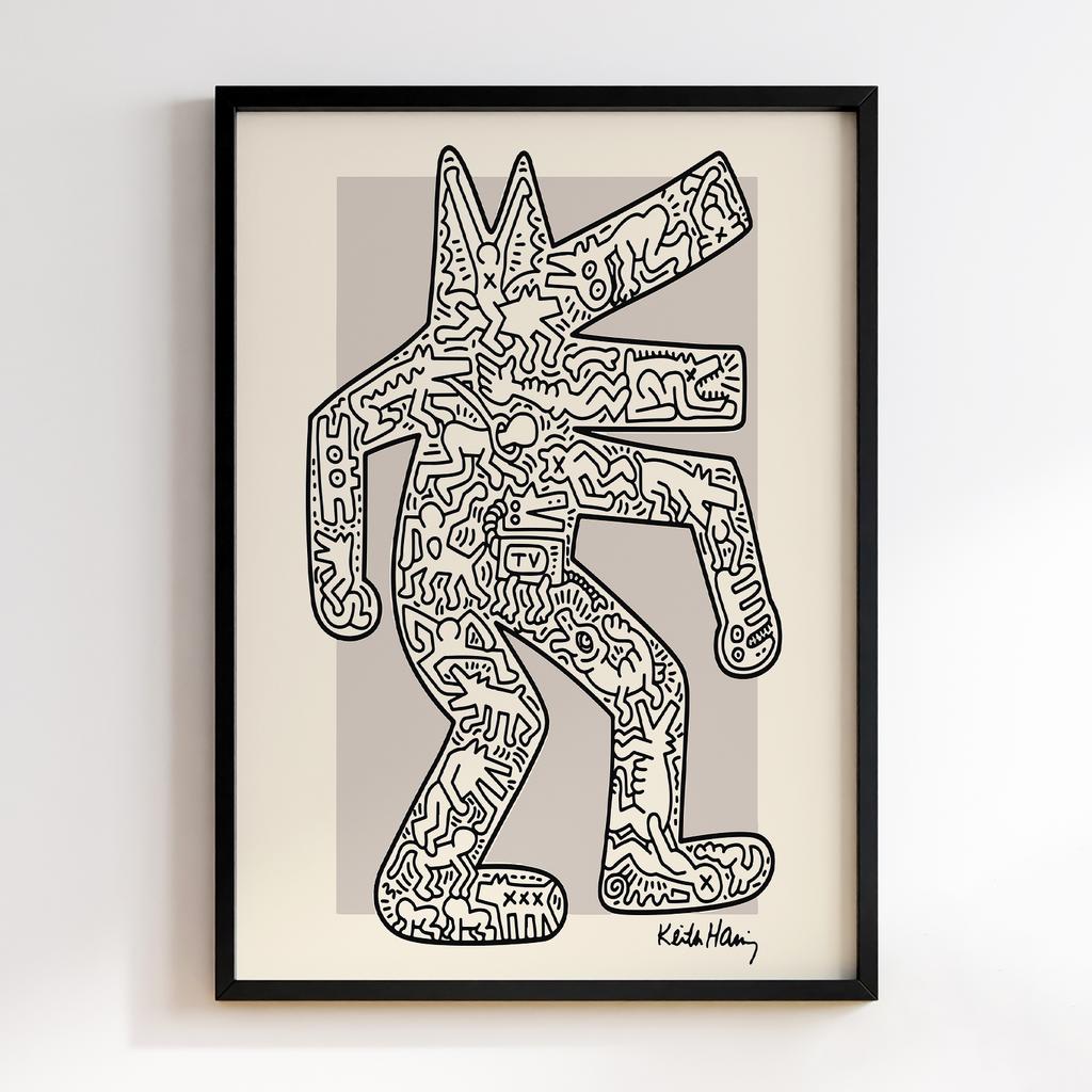 Постер Кіт Харінг (Keith Haring) KG141