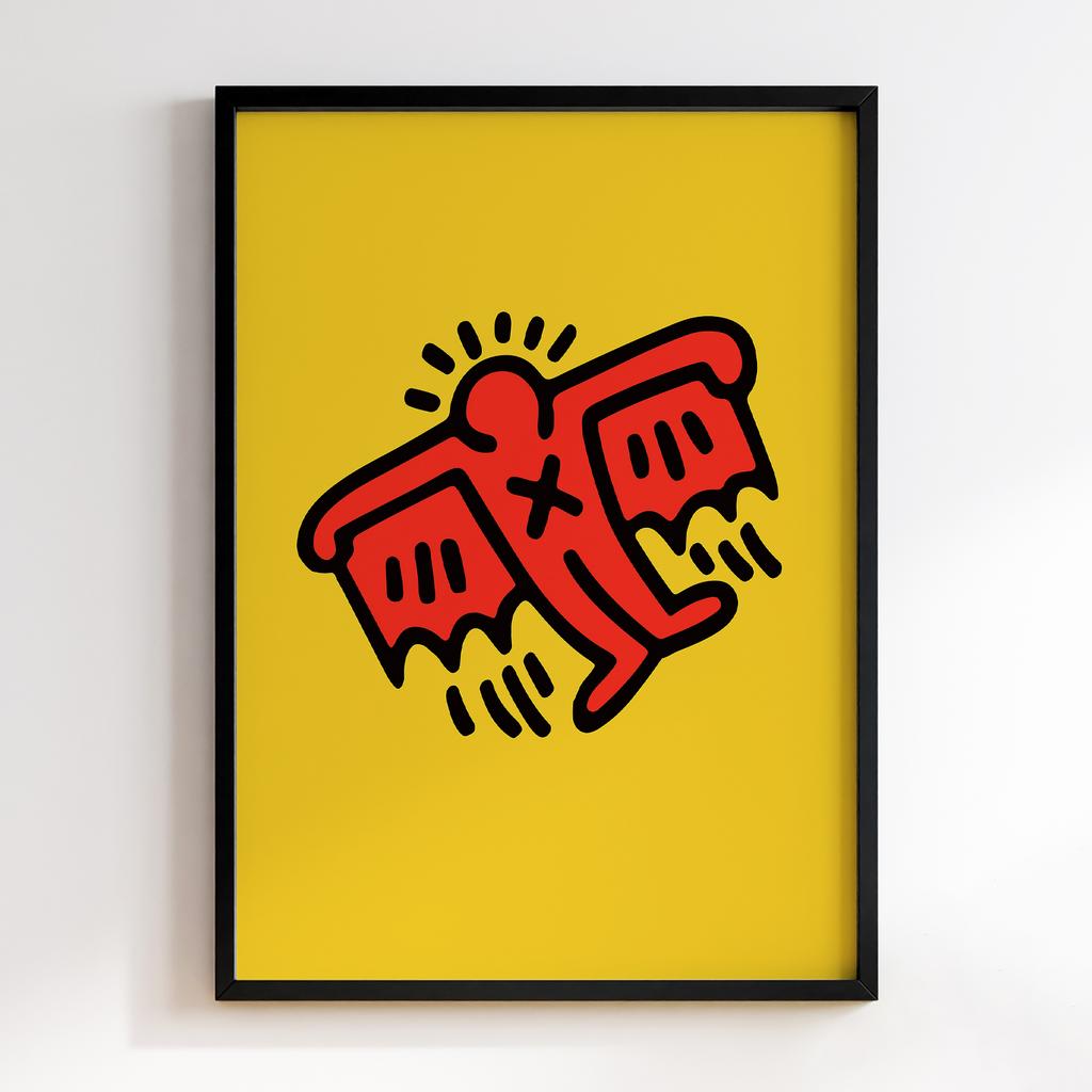 Постер Кіт Харінг (Keith Haring) KG146