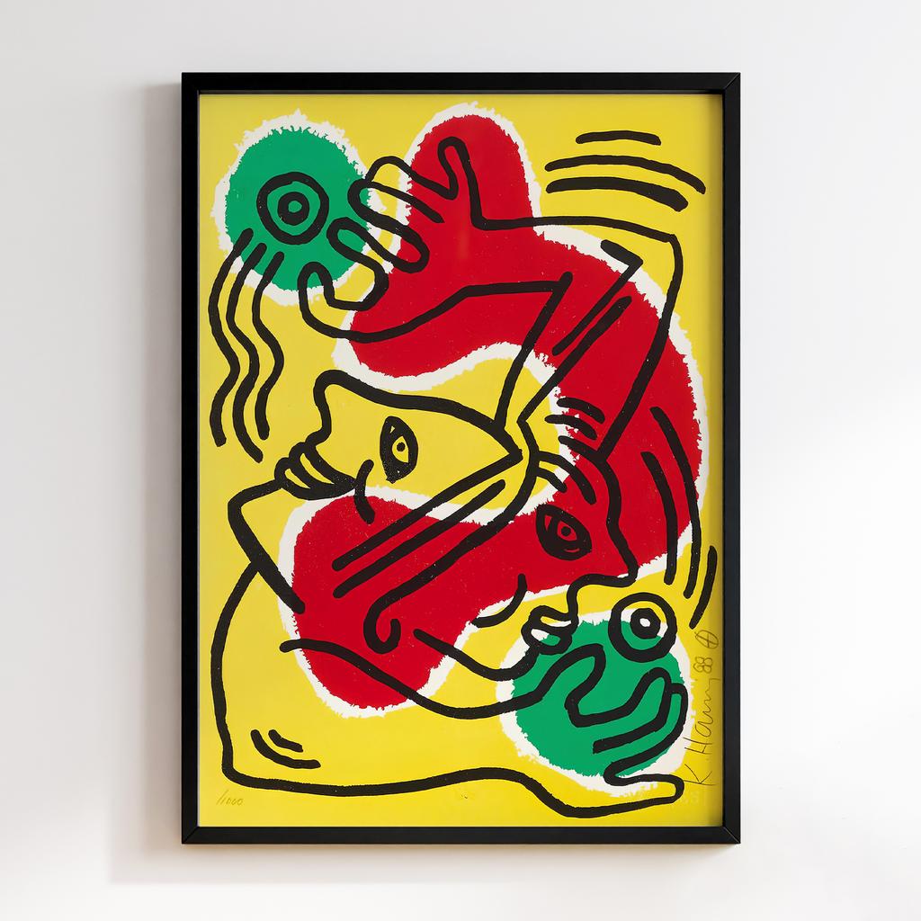 Постер Кіт Харінг (Keith Haring) KG157