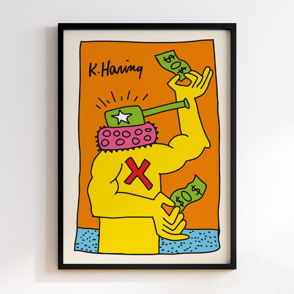 Постер Кіт Харінг (Keith Haring) KG158
