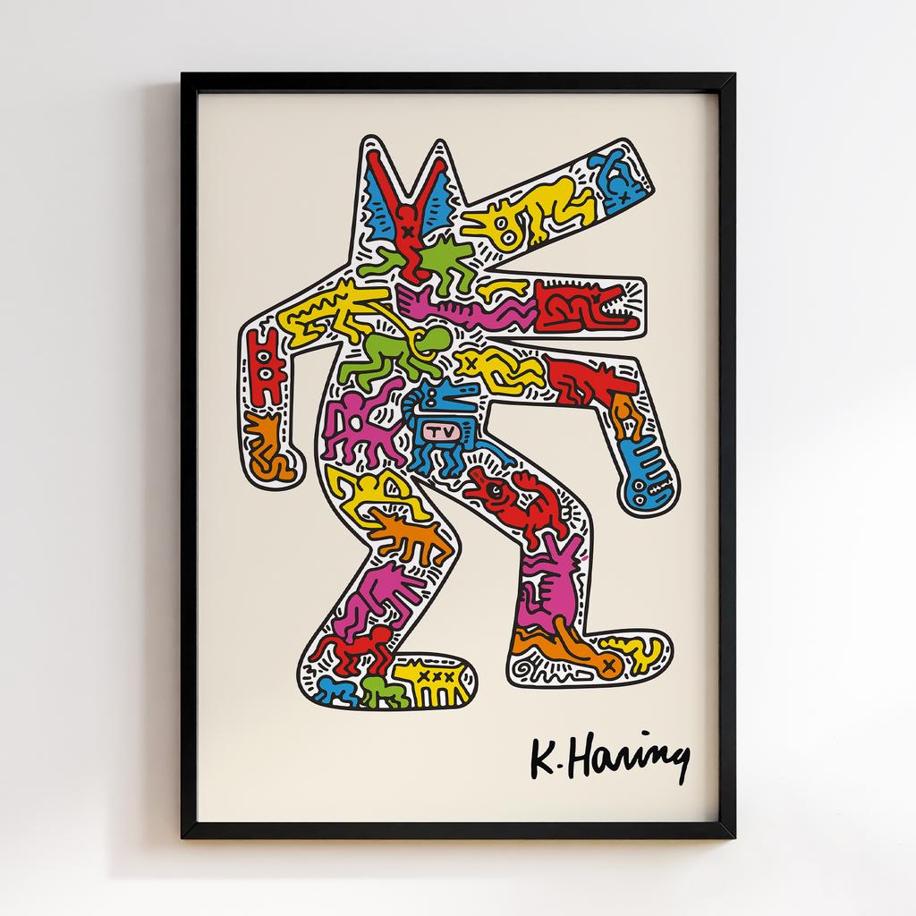 Постер Кіт Харінг (Keith Haring) KG159