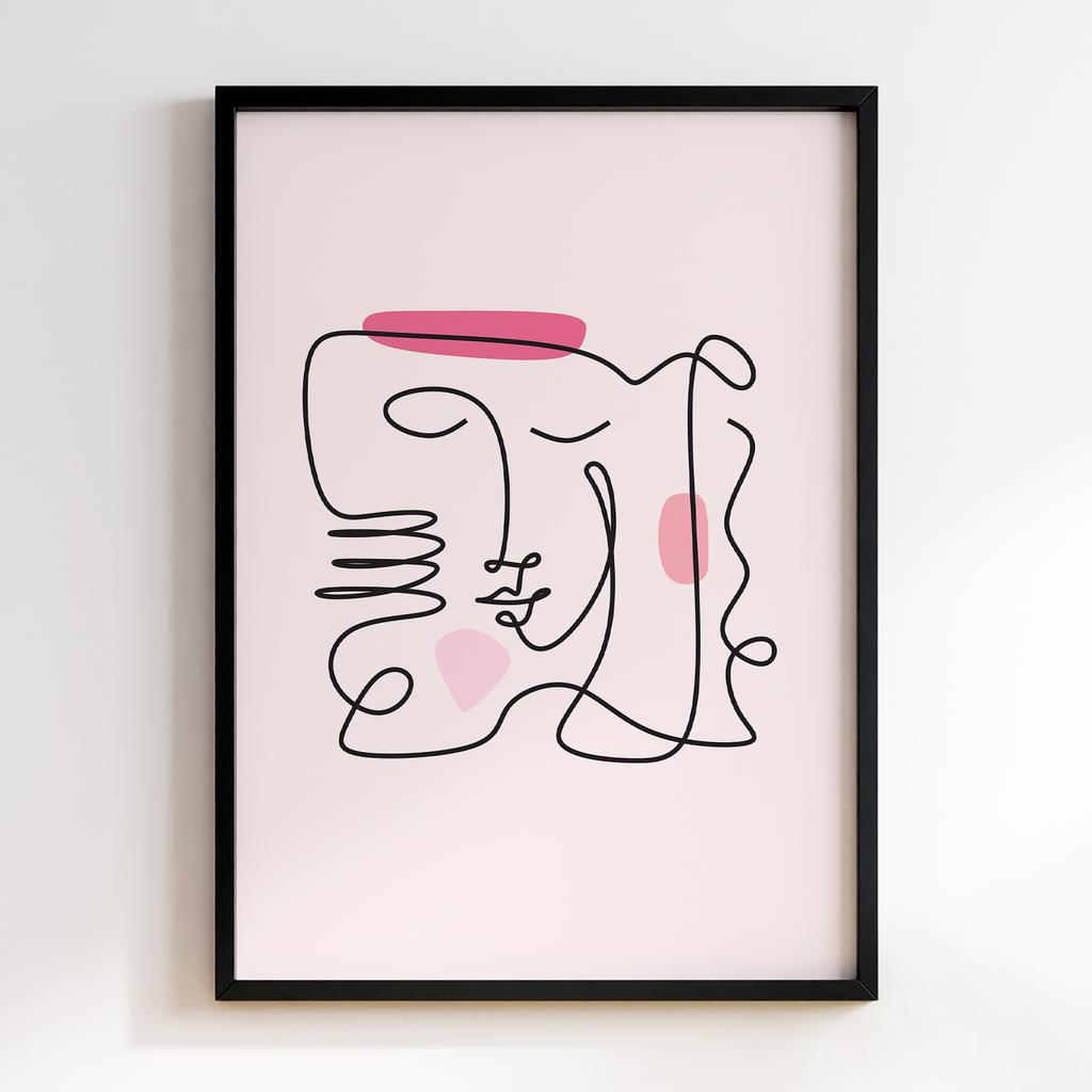 Постер Boho Modern Face