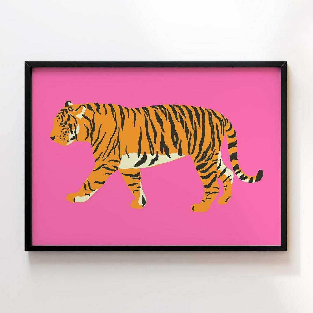 Постер Tiger Modern Art