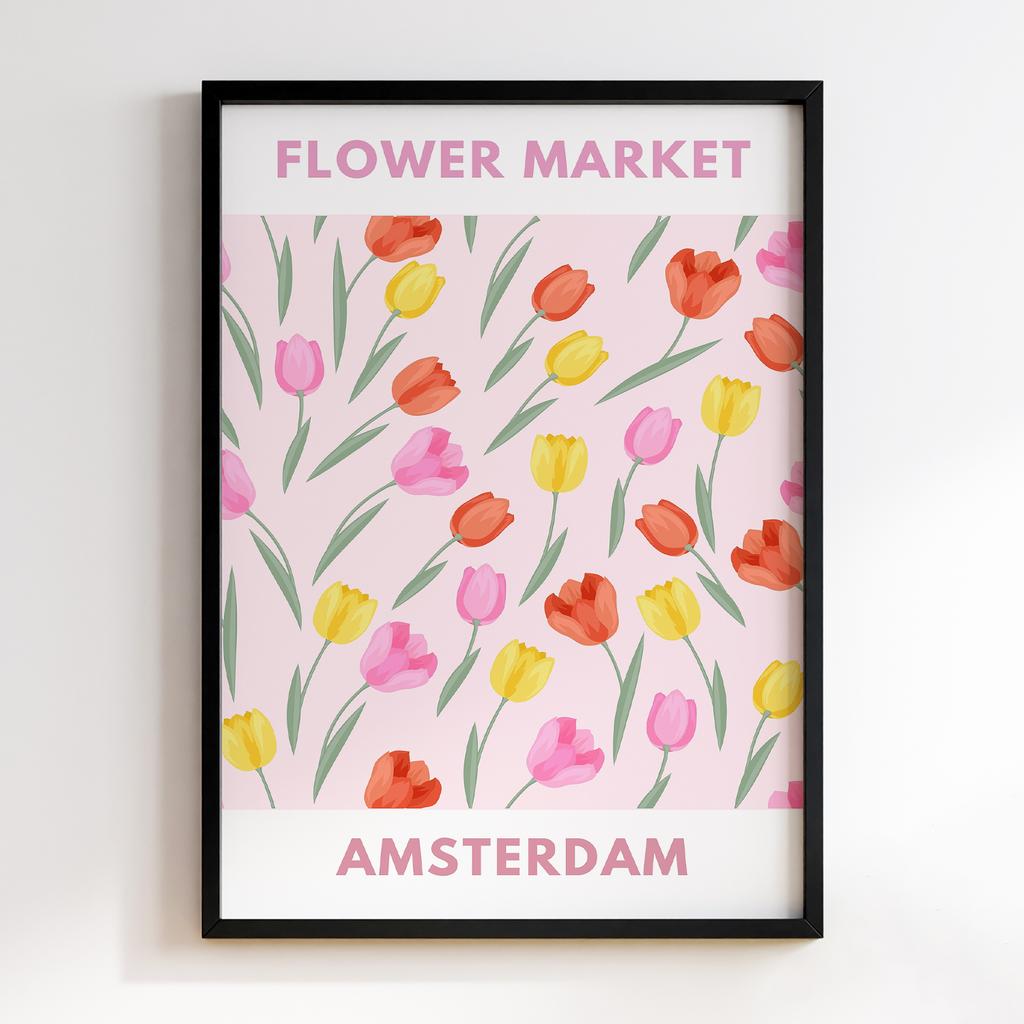 Постер Flower Market Amsterdam