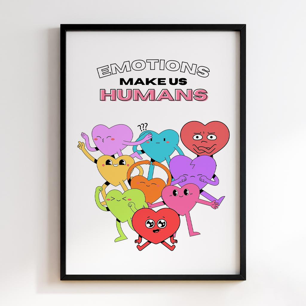 Постер Emotions Make Us Human