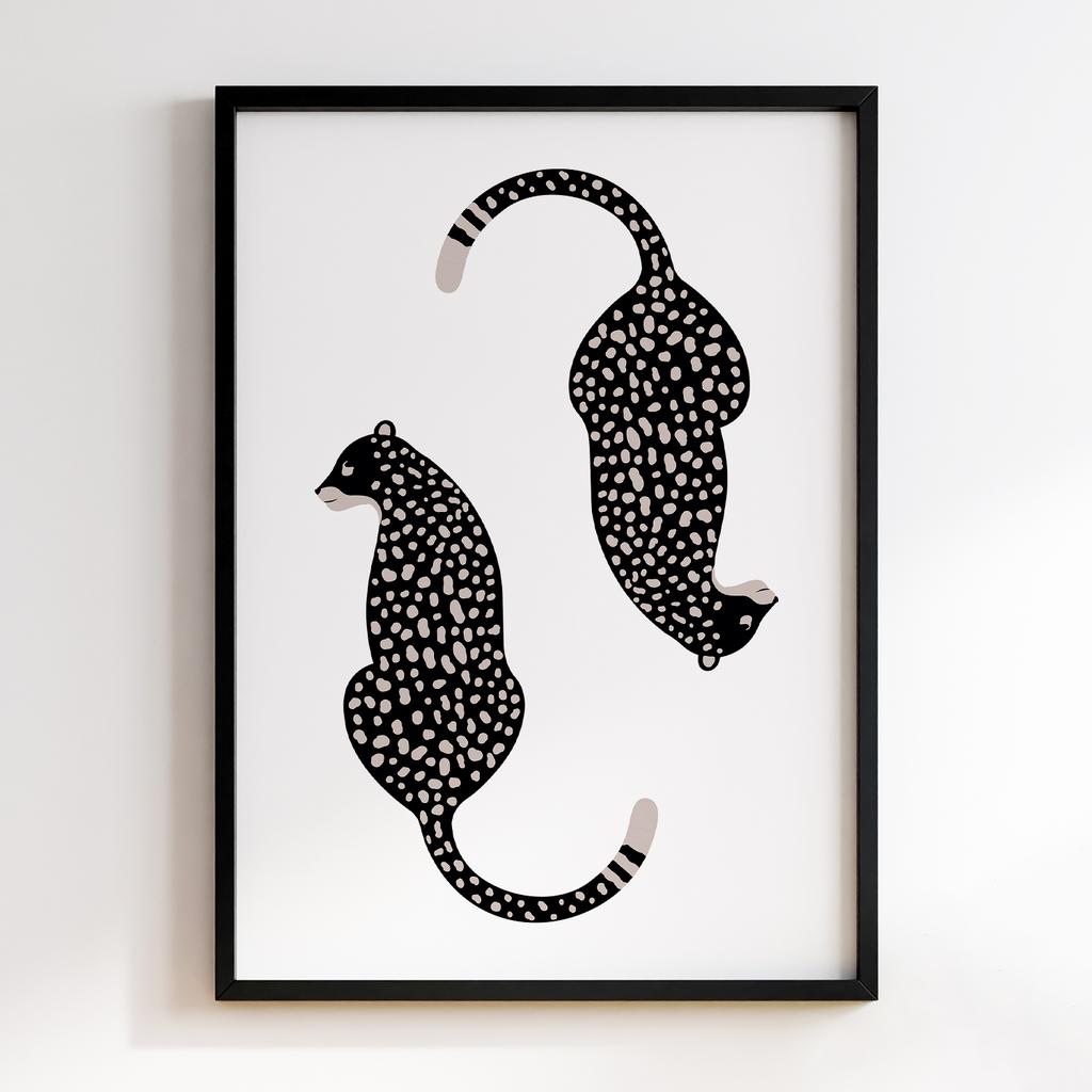 Постер Leopard Modern Art