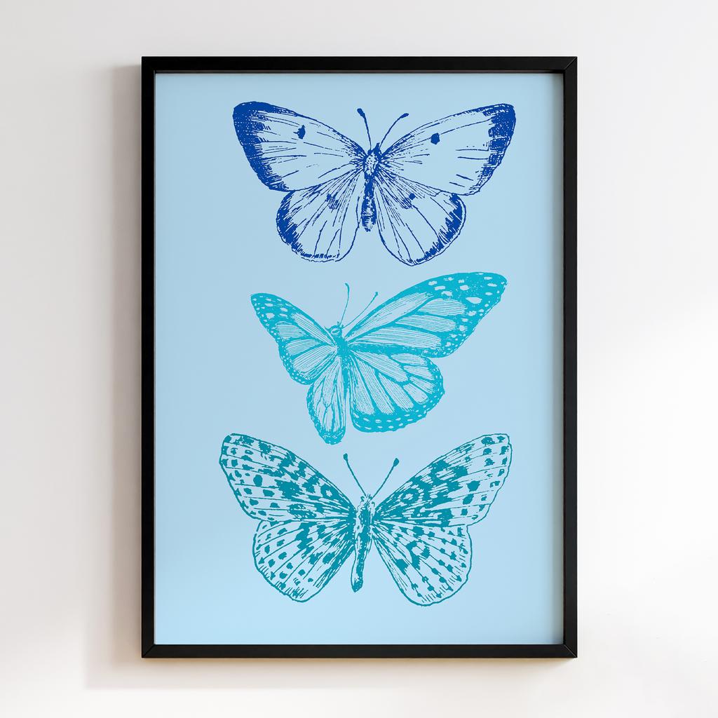 Постер Blue Butterfly