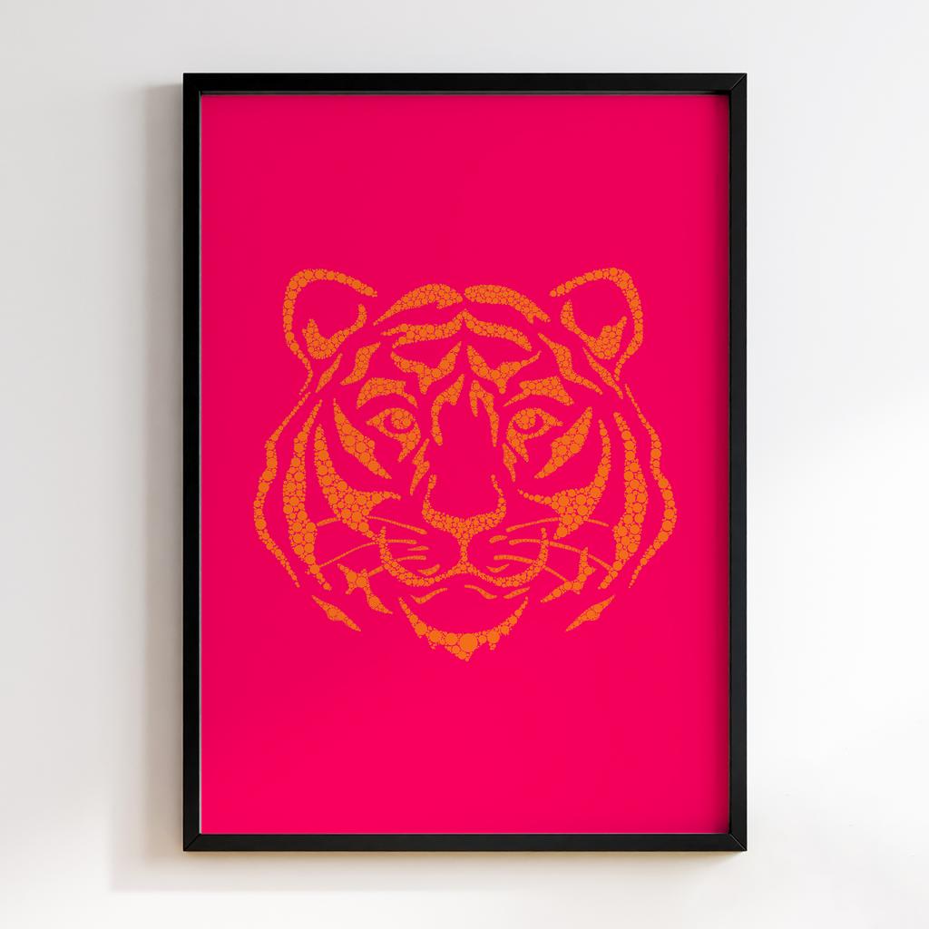 Постер Tiger Modern Art