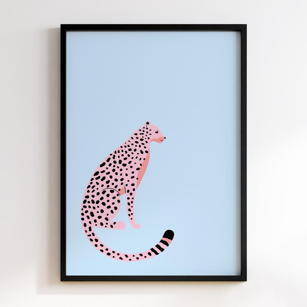 Постер Pink Leopard