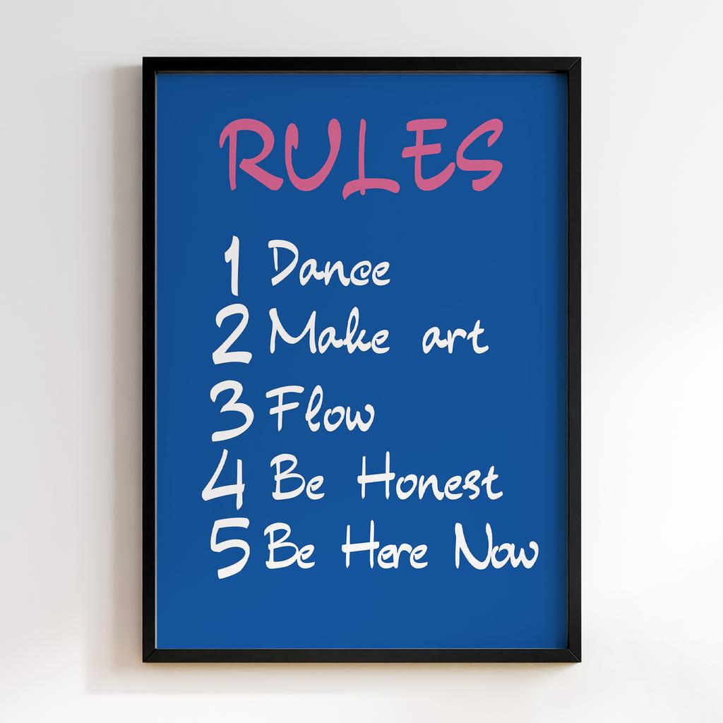 Постер Rules