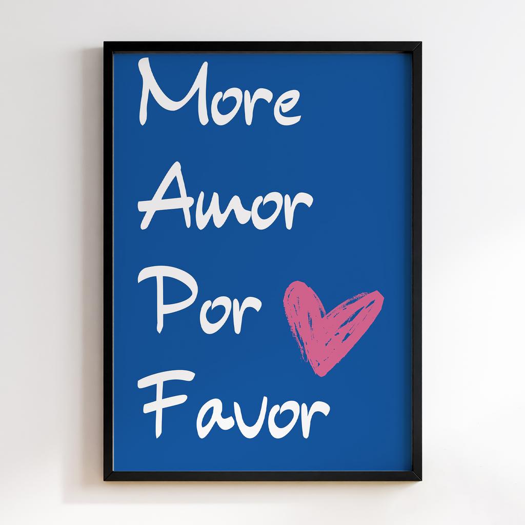 Постер More Amor Por Favor