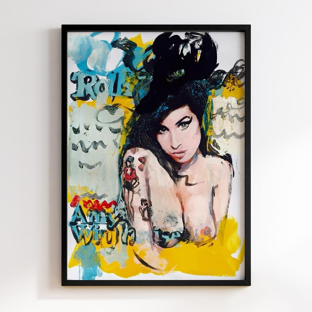 Постер Amy Winehouse Pop-Art