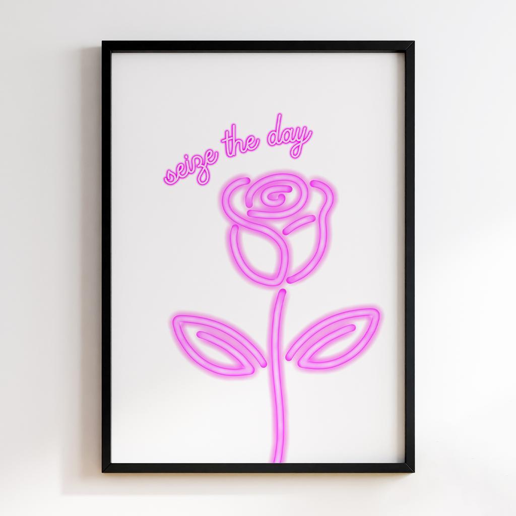 Постер Rose Neon