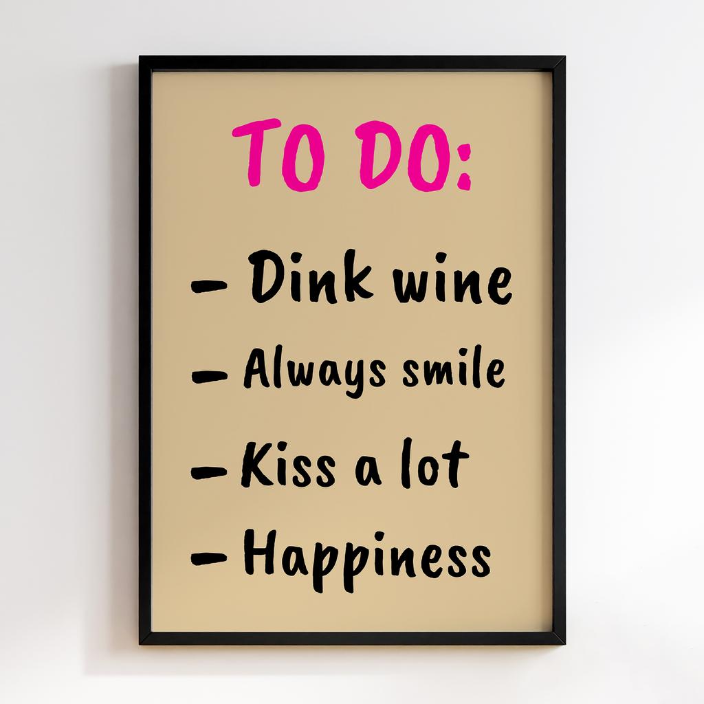 Постер To Do Checklist