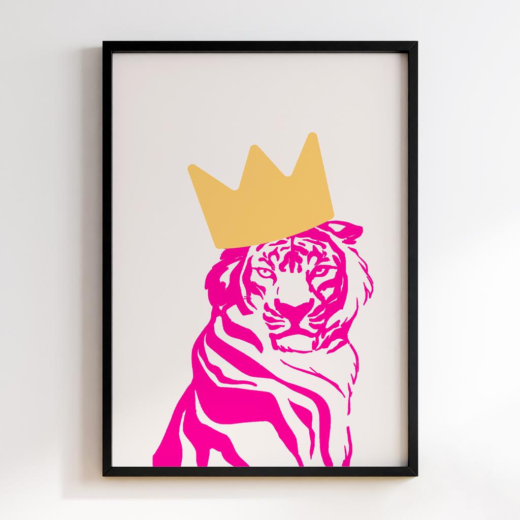 Постер Tiger Modern Art