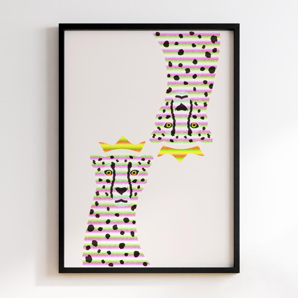 Постер Two Leopards Corona