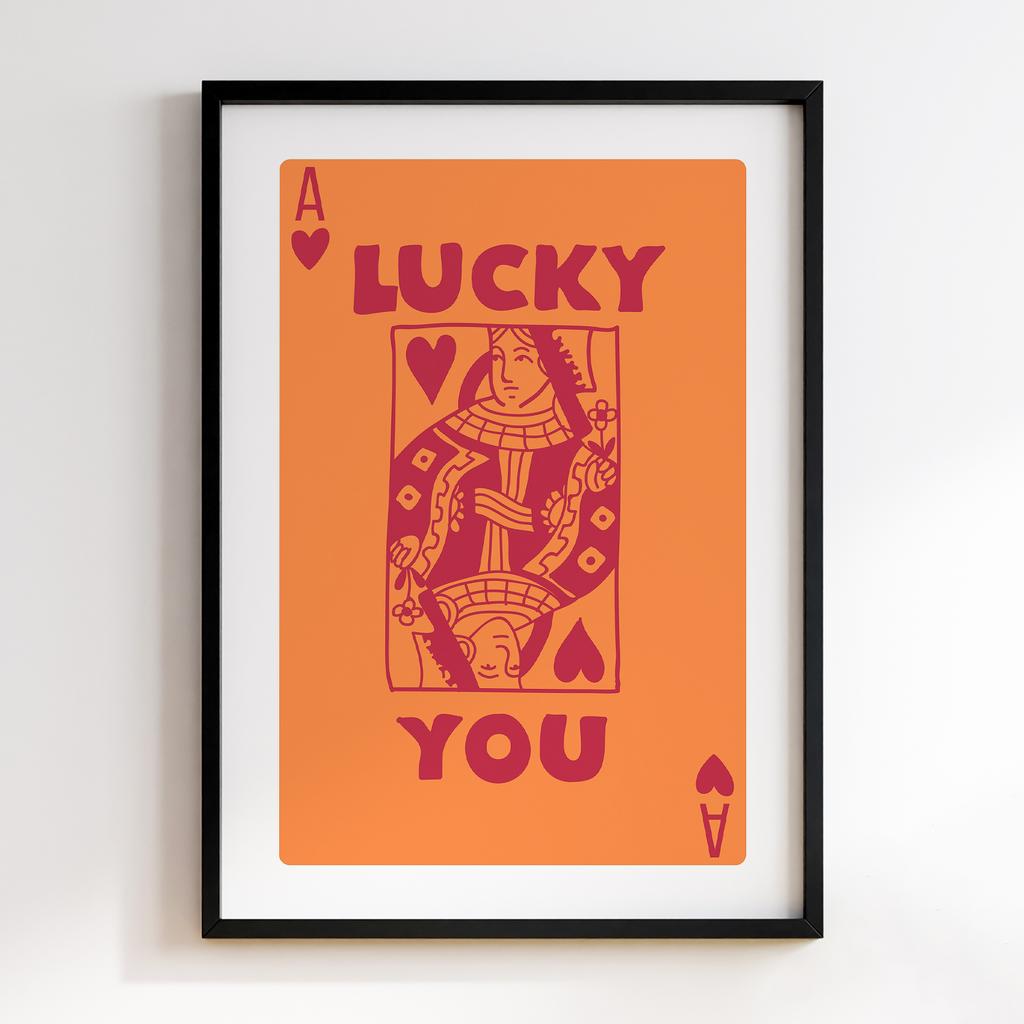 Постер Orange Lucky You