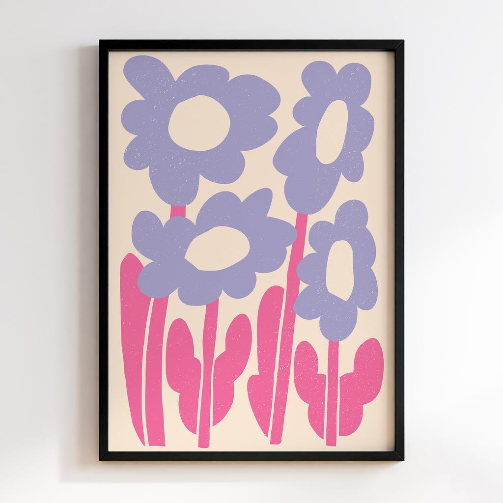 Постер Modern Flowers Art