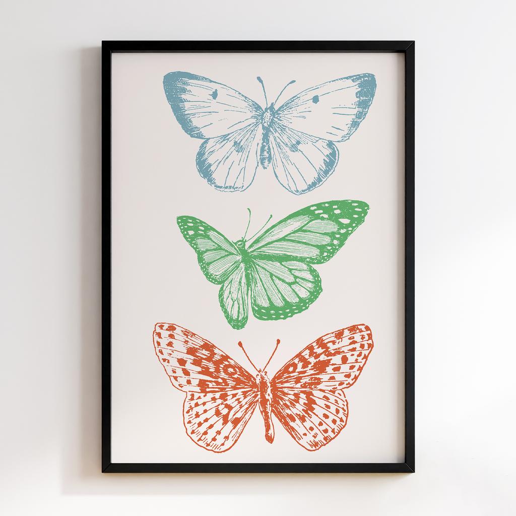 Постер Colorful Butterfly