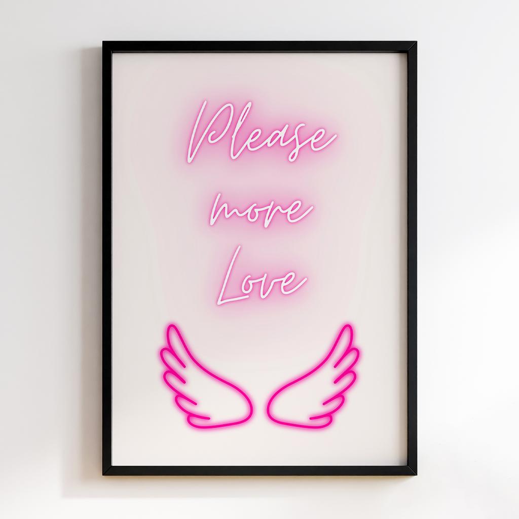 Постер Please More Love Weengs