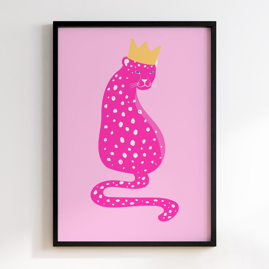Постер Pink Leopard Corona