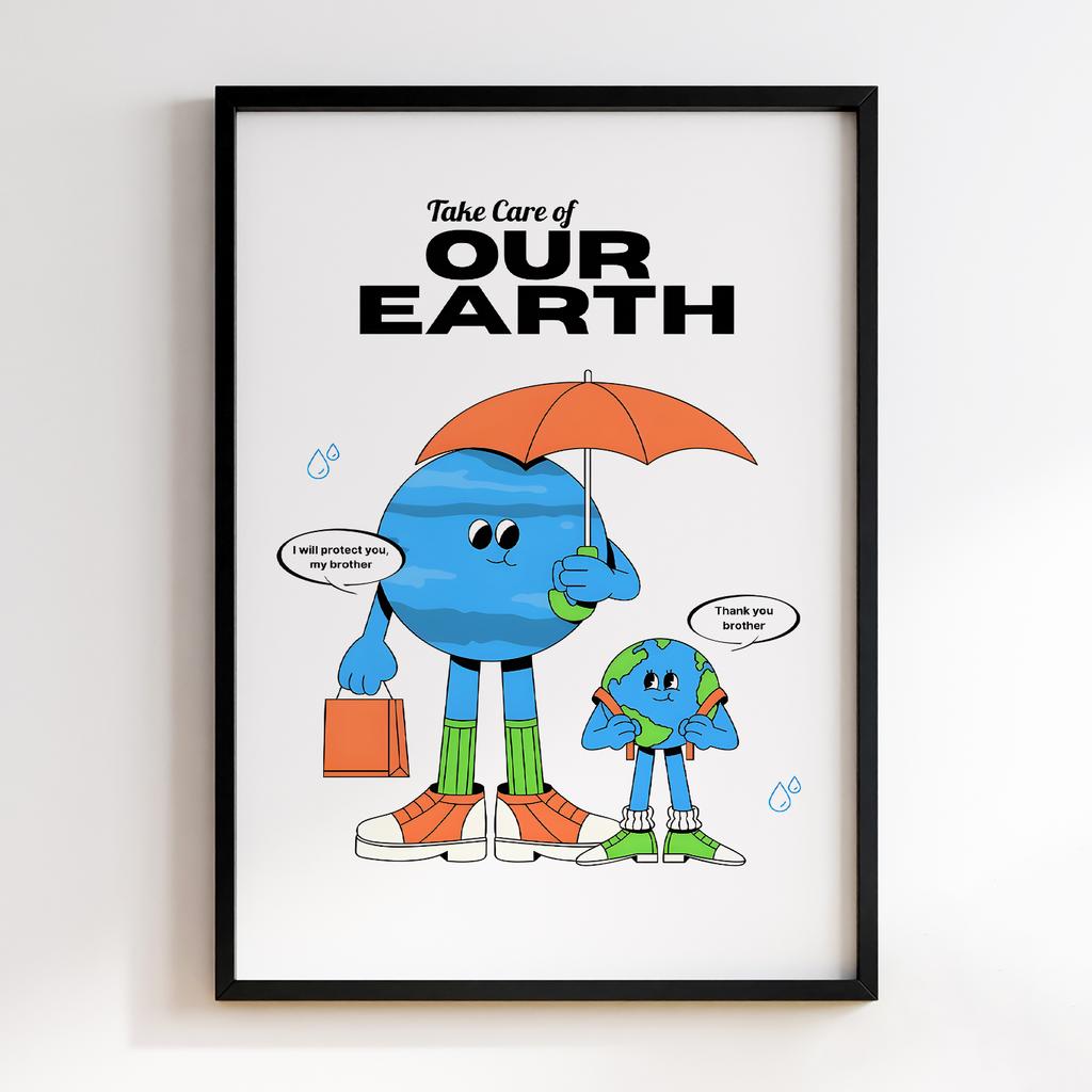 Постер Take Care of Our Earth