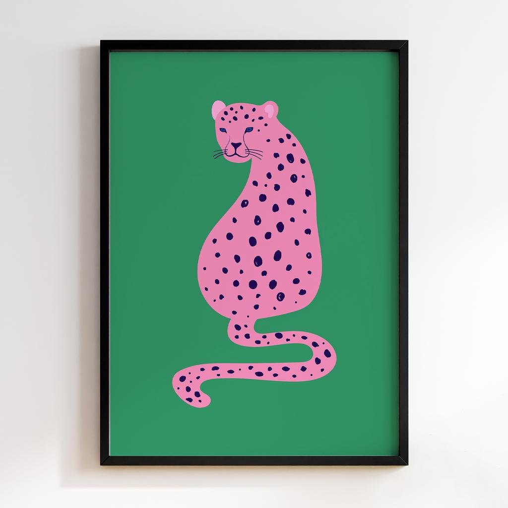 Постер Leopard Modern Art
