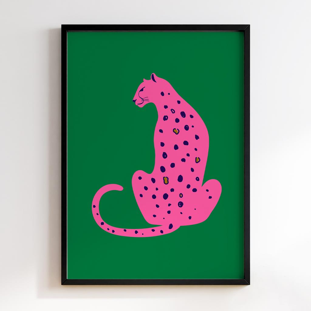 Постер Leopard Modern Art