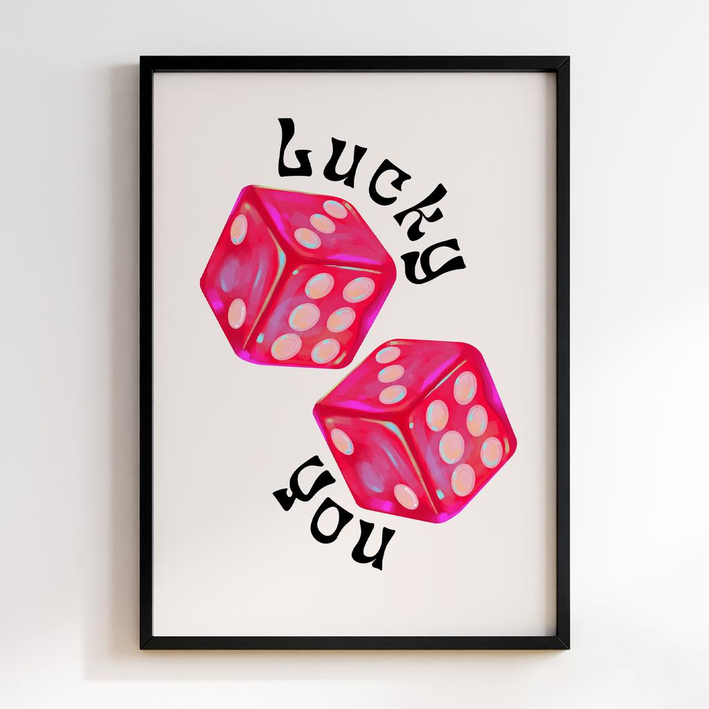 Постер Luky You Dice