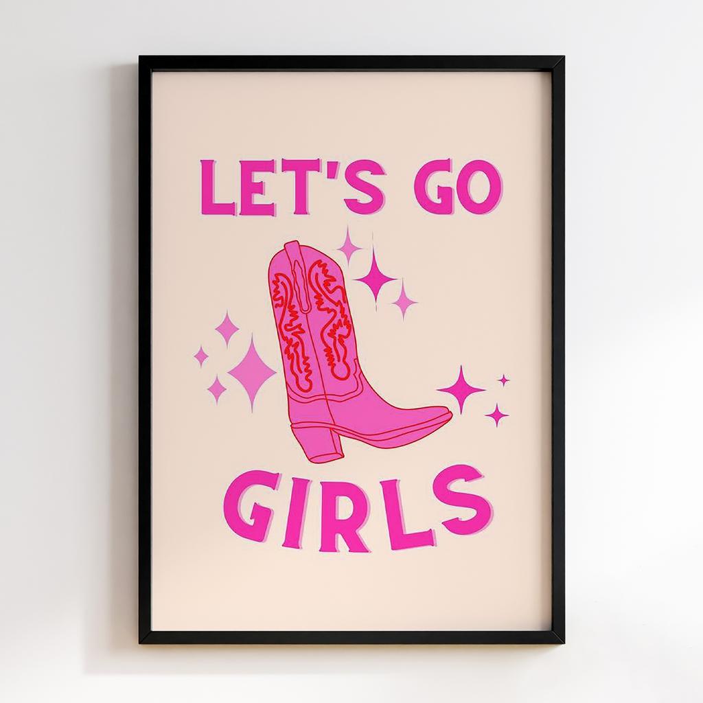 Постер Lets Go Girls