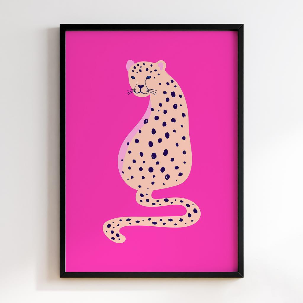 Постер Pink Leopard