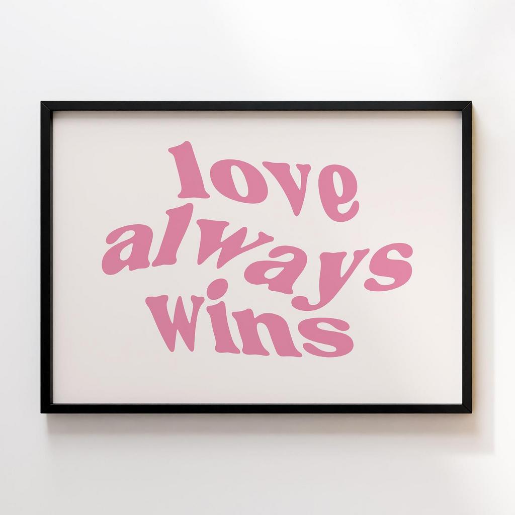 Постер Love Always Wins