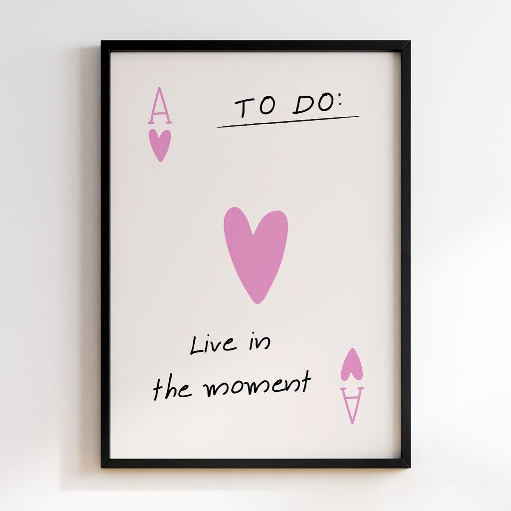 Постер Pink to do: Live In The Moment