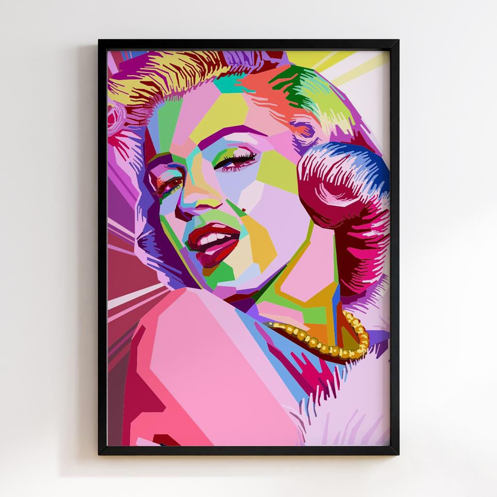 Постер Marilyn Monroe Pop Art