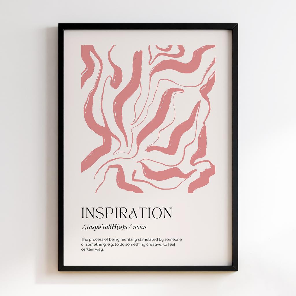Постер Inspiration Abstract Art